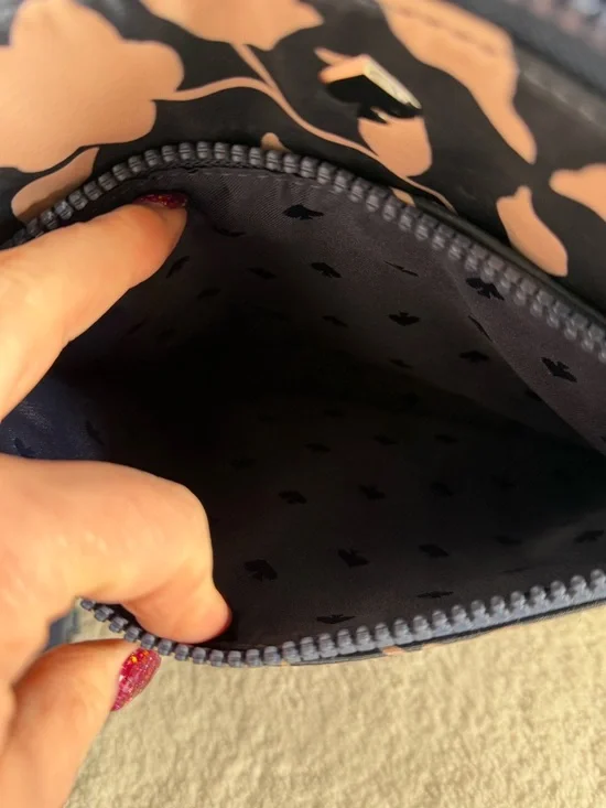 kate spade Navy & Blush Jae Garden Crossbody Bag - Picture 6 of 8